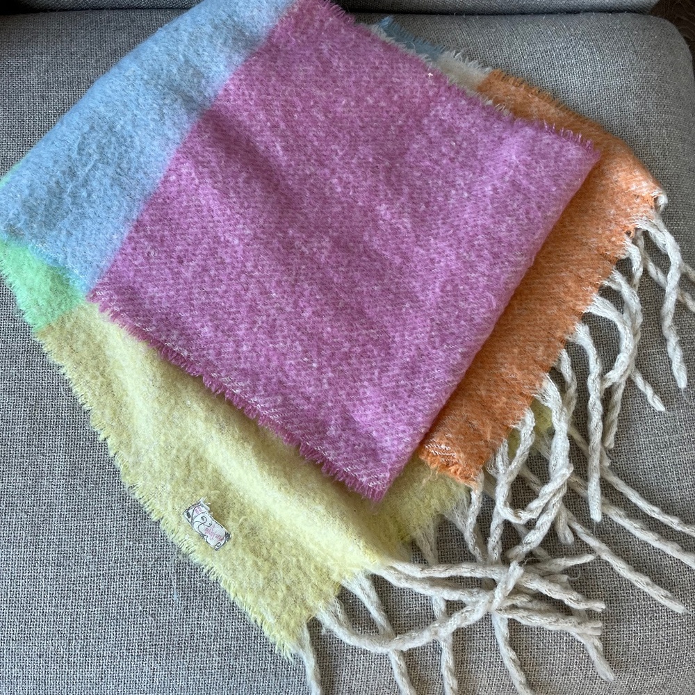 Free People Multicolor Soft Scarf